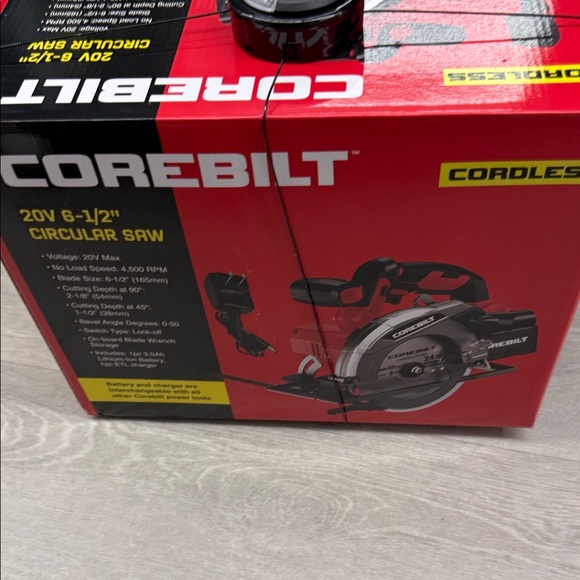 Corebilt 20V Cordless Circular Saw